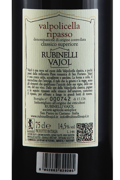 Valpolicella Ripasso Classico Superiore