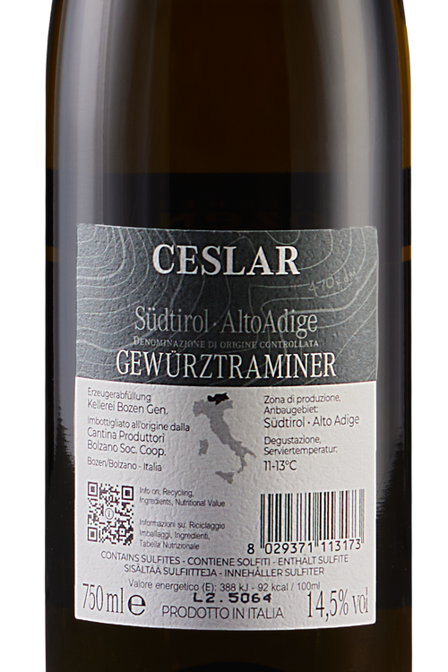 Alto Adige Gewürztraminer Ceslar