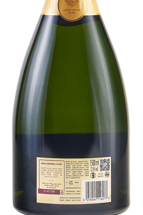 Champagne Brut Grande Cuvee 169Ème Édition