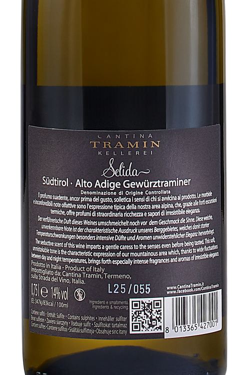 Alto Adige Gewürztraminer Selida