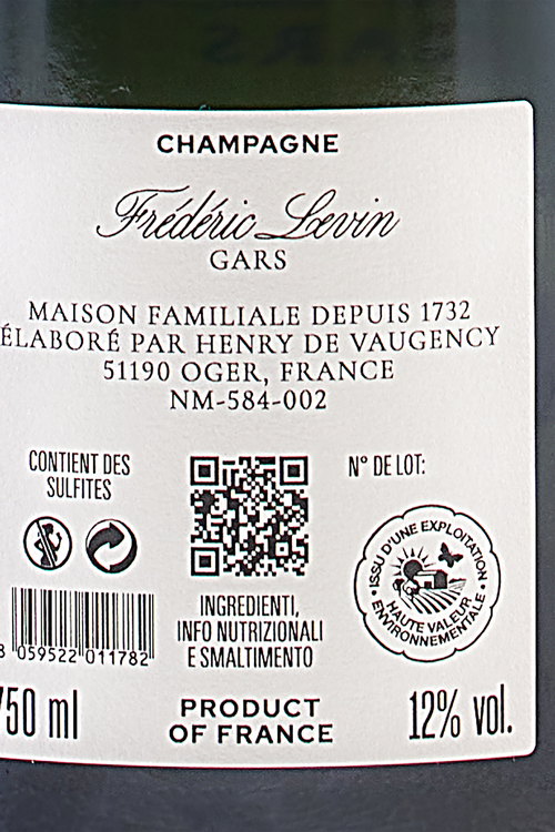 Champagne Grand Cru Gars