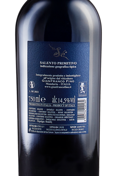 Primitivo Di Manduria Se