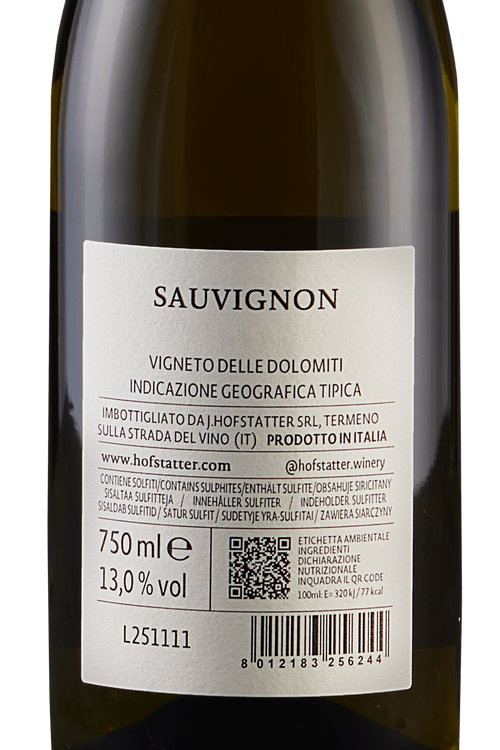 Vigneti delle Dolomiti Sauvignon