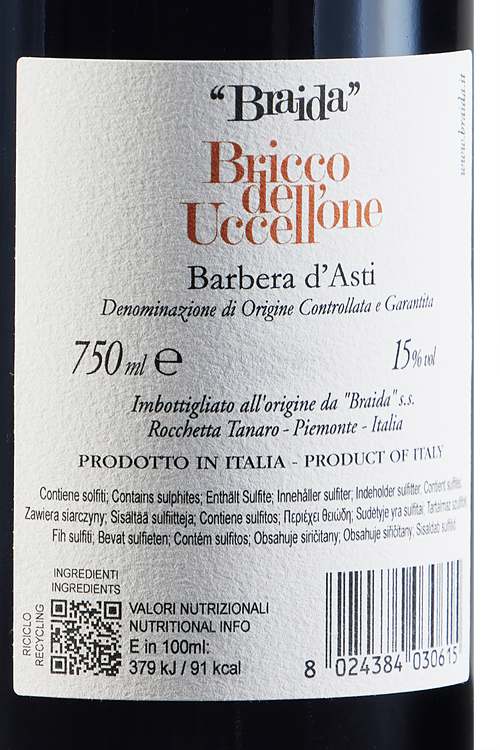 Barbera D'Asti Bricco Dell'Uccellone