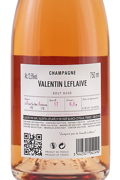Champagne Grand Cru Rosé Brut MA|17|60