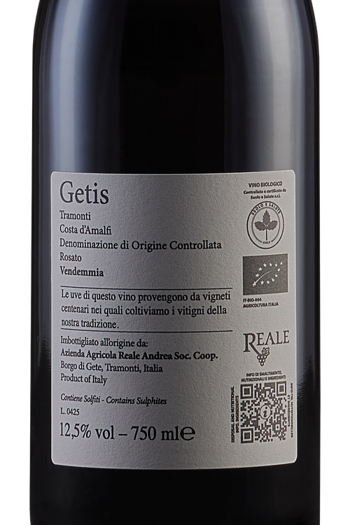 Tramonti Costa d'Amalfi Getis bio