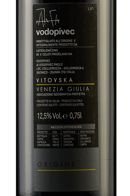 Venezia Giulia Vitovska Origine