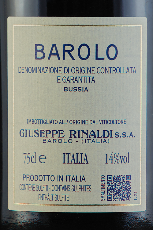 Barolo Bussia