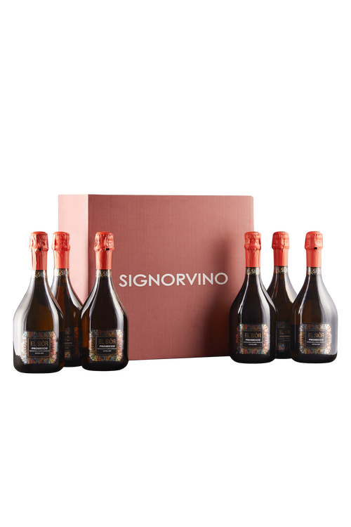 Confezione 6 bottiglie Prosecco Extra Dry El Si&ograve;r