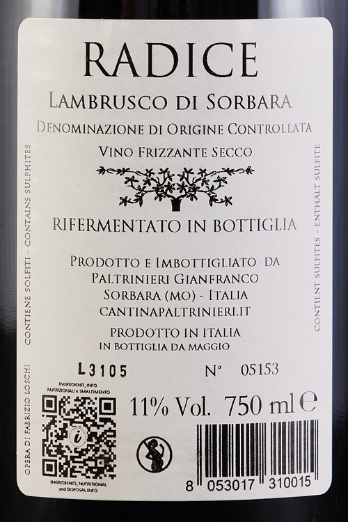 Lambrusco Di Sorbara Radice