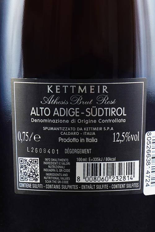 Alto Adige Ros&eacute; Brut Athesis